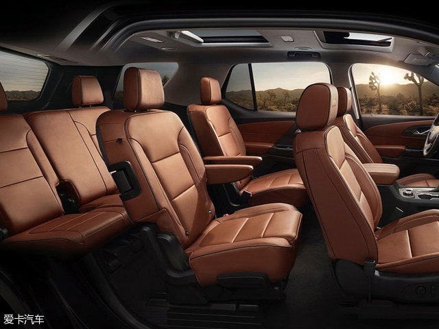 雪佛兰全新Traverse官图 时尚的大SUV