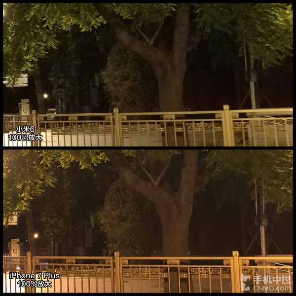 小米6/iPhone 7P夜拍对决 结果耐人寻味