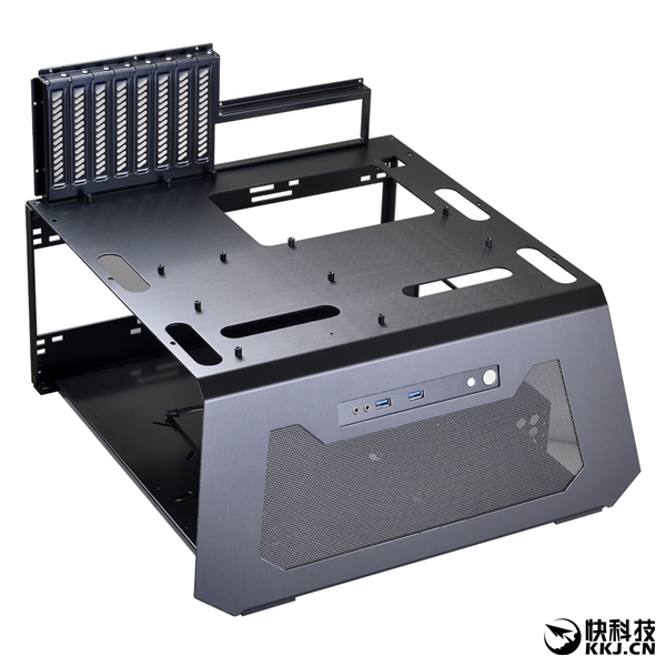 1300元!联力发布开放式机箱PC-T70:支持八显卡