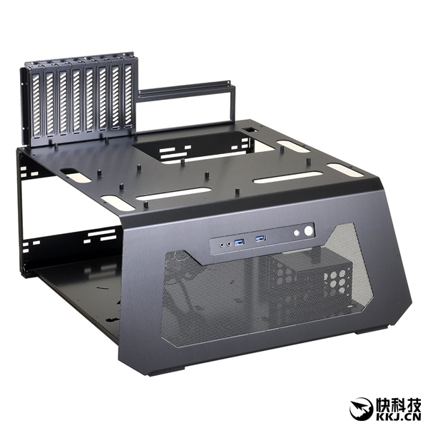 1300元!联力发布开放式机箱PC-T70:支持八显卡