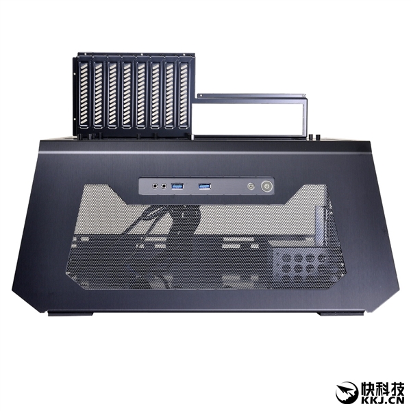 1300元!联力发布开放式机箱PC-T70:支持八显卡