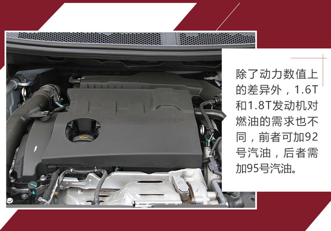 1.6T��1.8T������������ʷֱ�Ϊ123ǧ�ߺ�150ǧ�ߣ���ֵŤ�طֱ�Ϊ245ţ�׺�280ţ�ס������ڶ����ϵ�ȷ��һ����࣬�����ڴ�����ڳ��е�·��ʻ�������߶��ԣ�1.6T���͵����Ť��ƽ̨��1.8T���ͷ������磬��Գ���ĵ�Ť����Ӧ���ճ�ʹ�á��������������5008����;�Ǿ�������һ���ˣ�����������Զ;���εĻ������߻��Ǹ�����������1.8T���͡�