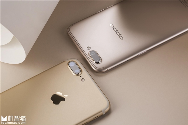 到底有多像?iPhone 7P/OPPO R9s/R11对比图赏