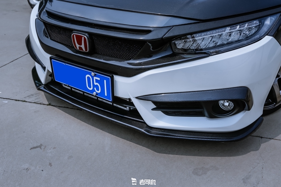 不是只有飞度GK5,本田思域也能改装帅炸天!