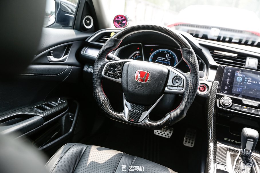 不是只有飞度GK5,本田思域也能改装帅炸天!