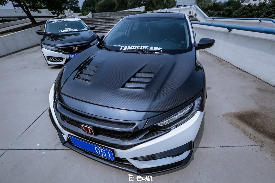 不是只有飞度GK5,本田思域也能改装帅炸天!