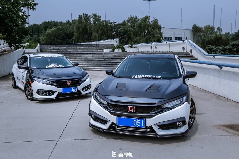 不是只有飞度GK5,本田思域也能改装帅炸天!