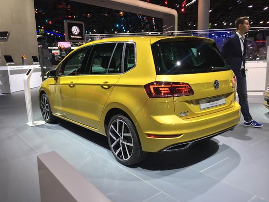 中期改款/外观升级 高尔夫Sportsvan亮相